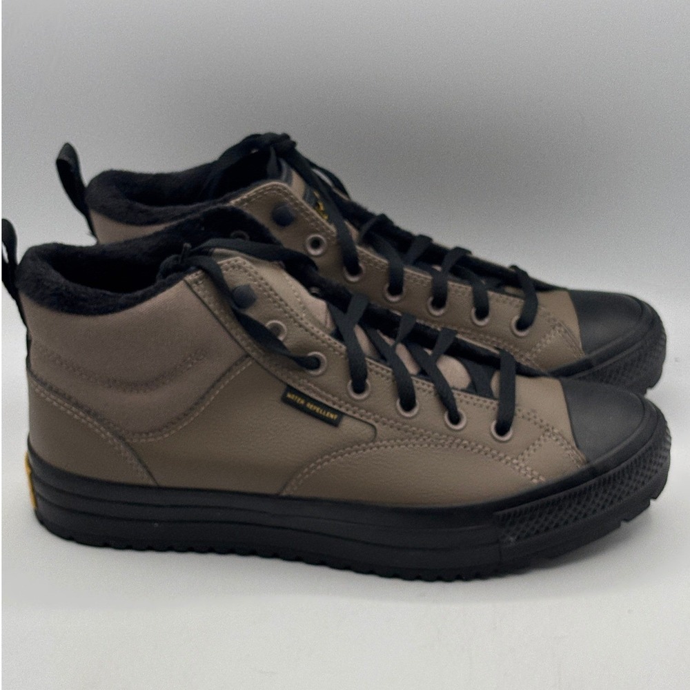 Converse CTAS Malden Street Boot Shoes Mens Size 11.5 Taupe Black A14619C